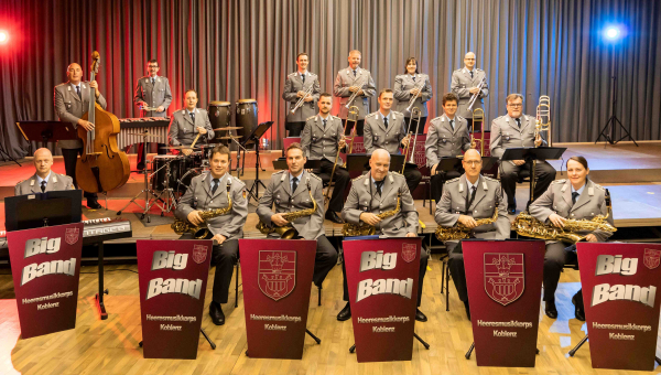 Benefizkonzert mit der Big Band  des Heeresmusikkorps Koblenz
